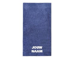 foto van Strandlaken met naam  100x200cm