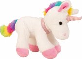 Unicorn knuffel - Eenhoorn knuffel Pluche - 21 cm - Leuke kinderkleuren Unicorn Speelgoed - Baby cadeau meisje