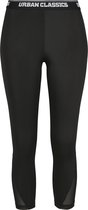 Dames Ladies Tech Mesh Pedal Pusher Leggings