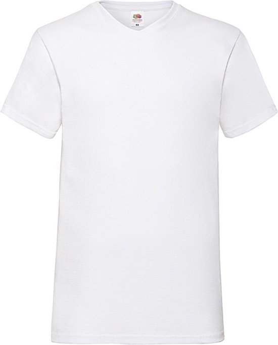 Suitable Vita T-Shirt V-Hals Wit 6-Pack 120-6 Vita