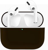 Case Cover Voor Apple Airpods Pro- Siliconen design | Zwart