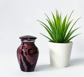 Mini urn Purple swirl 2147