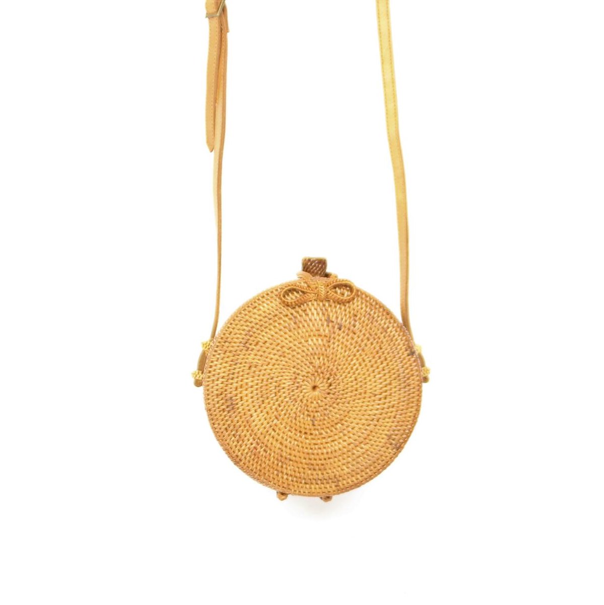 DUA Klein Ronde Rieten Rotan Bali Tas 15 cm