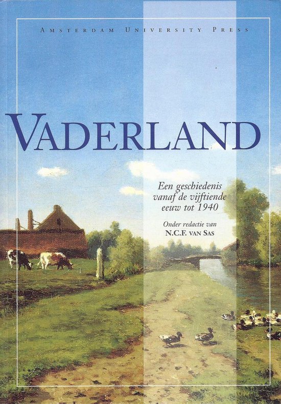 Cover van het boek 'Vaderland' van N.C.F. van Sas