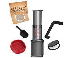 Aeropress GO Coffee Maker + IMS E&B LAB RVS koffie filter 35 micron