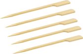 Biodore® Prikker, cocktailprikker, Teppo Skewer, Bamboe, 150 mm, naturel -250 stuks