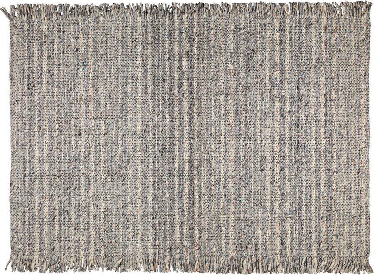 Frills Vloerkleed 170x240 Grijs/Blauw