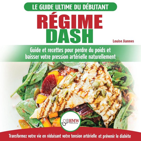 Régime Dash: Guide de régime pour les débutants pour réd ... - cover