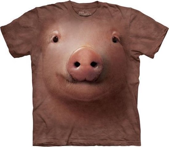 The Mountain T-shirt Pig Face T-shirt unisexe Taille M