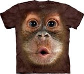 T-shirt Big Face Baby Orangutan S