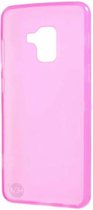 Roze Siliconen Gel TPU / Back Cover / hoesje Samsung S9 G960