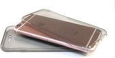 Galaxy S6 Edge SM-G925 Full protection siliconen zwart transparant voor 100% bescherming