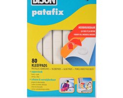 Plakgum - 80 stuks - Kneedgum - wit