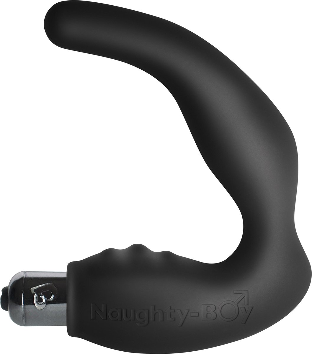 Rocks-Off Naughty-Boy Intense Prostaat Massager 10 standen - zwart