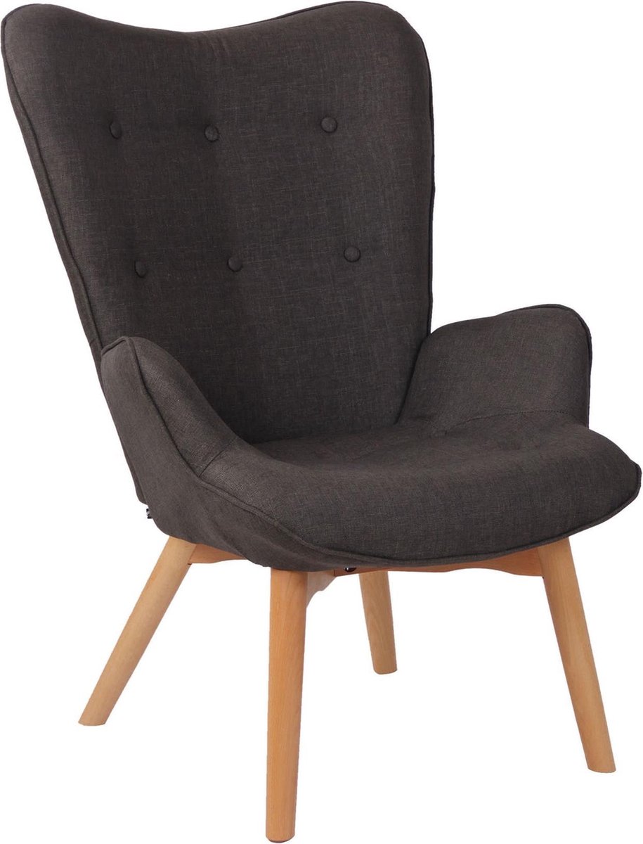 CLP Durham Lounger - Stof donkergrijs