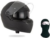 STORMER Pusher integrale helm Mat zwart + bivakmuts
