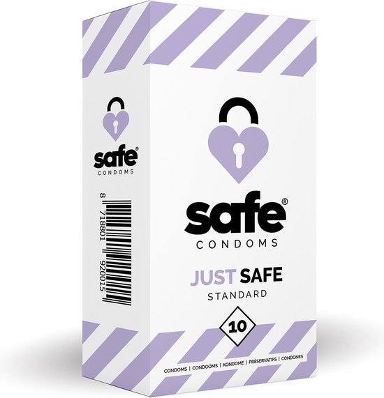 Safe Condooms - Just Safe Standard - 10 stuks