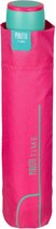 Perletti Paraplu Mini 97 Cm Dames Roze/turquoise