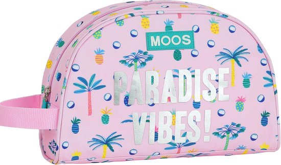 MOOS Paradise - Beauty Case - 26 x 16 x 9 cm - Roze