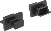 Afsluit cover / Poortbeschermer voor USB Mini B (v) poorten / met greep (10 stuks)