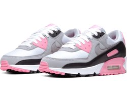Nike Air Max 90 Sneakers - Maat 39 - Vrouwen - roze/wit/grijs/zwart |  bol.com