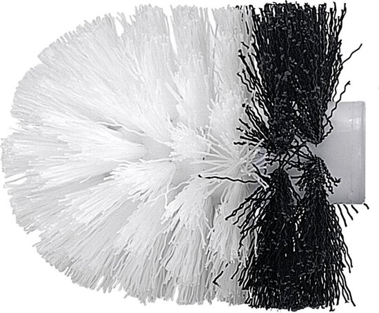 Kleine Wolke vervangborstelkop ø 7,3 cm, zwart/wit