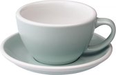 Loveramics Egg Café Latte Kop&Schotel 300ml - River Blue