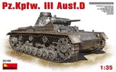 MiniArt Pz.kpfw. 3 Ausf. D + Ammo by Mig lijm