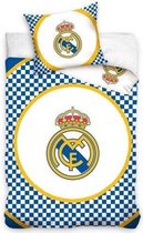 Dekbed real madrid checkers