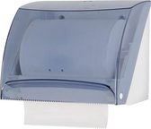 Combi handtowel dispenser transparent for 200 papertowels Marplast