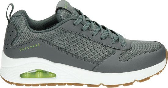 Skechers Uno heren sneaker - Grijs - Maat 42 | bol.com