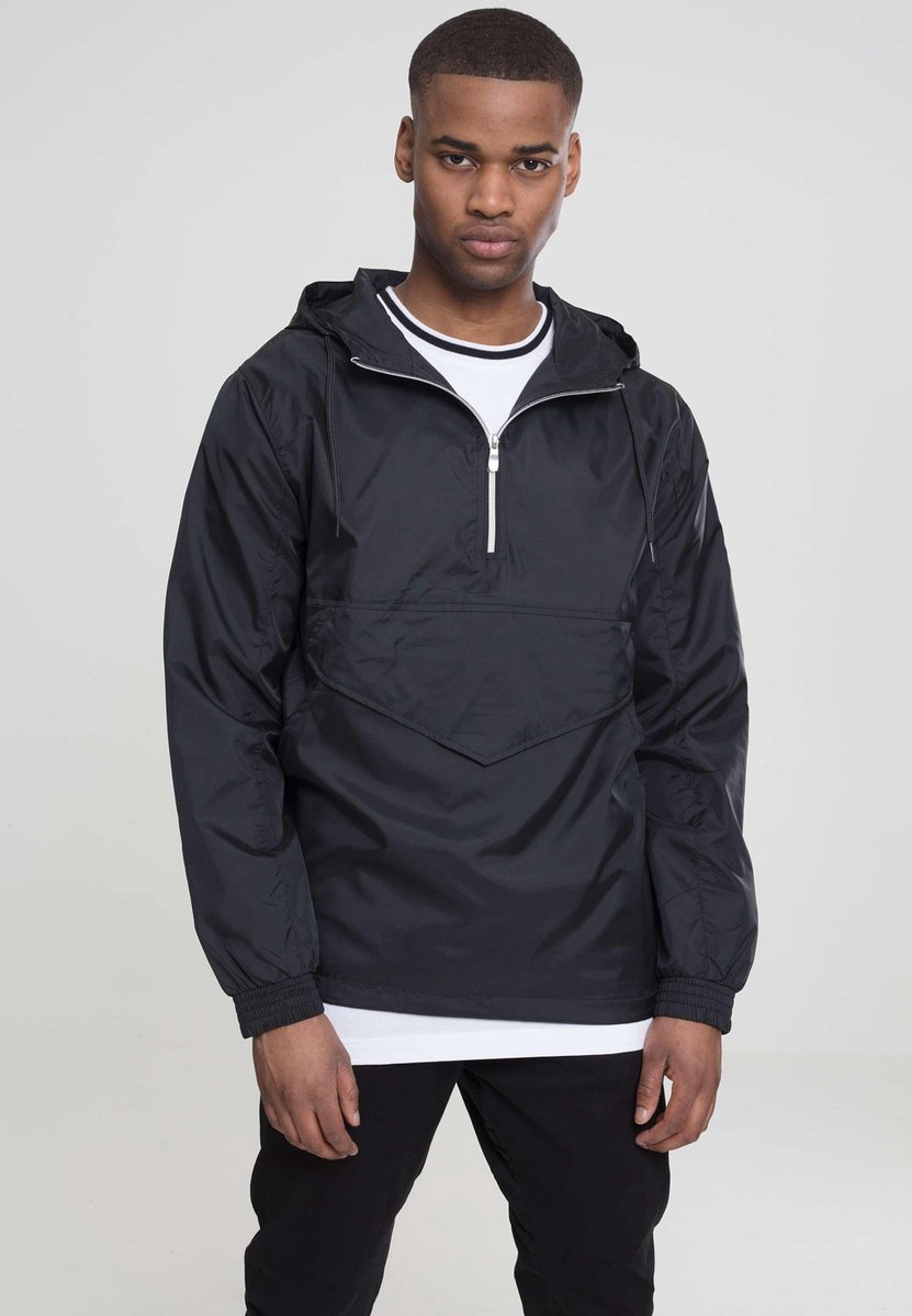 Urban Classics Jacke Pull Over Windbreaker -M Zwart