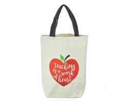 Teacher Heart Tote Bag Teacher Heart Tote Bag