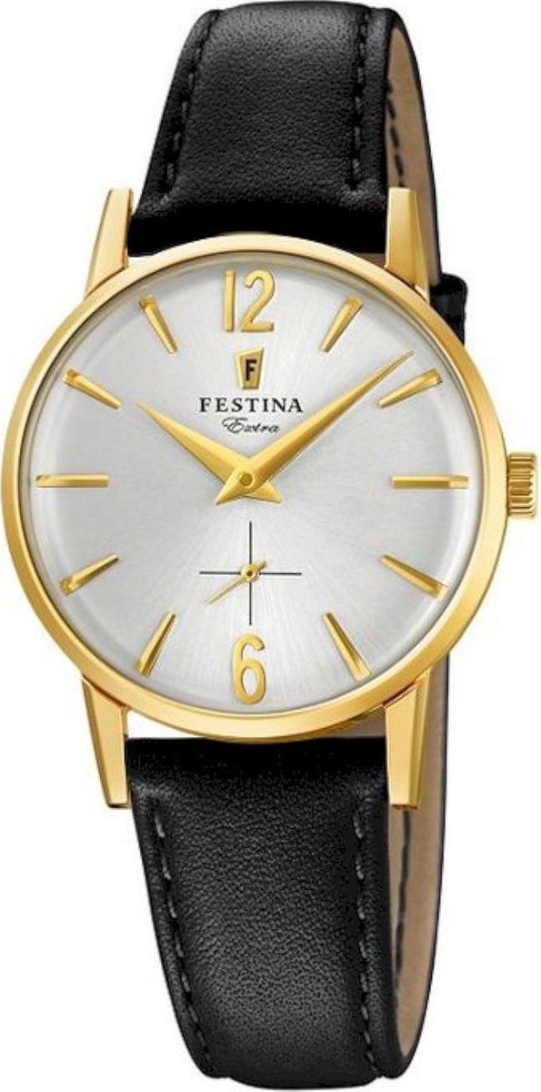 Festina F20255-1 Vintage - Horloge - Staal - Doublé - Ø 29 mm