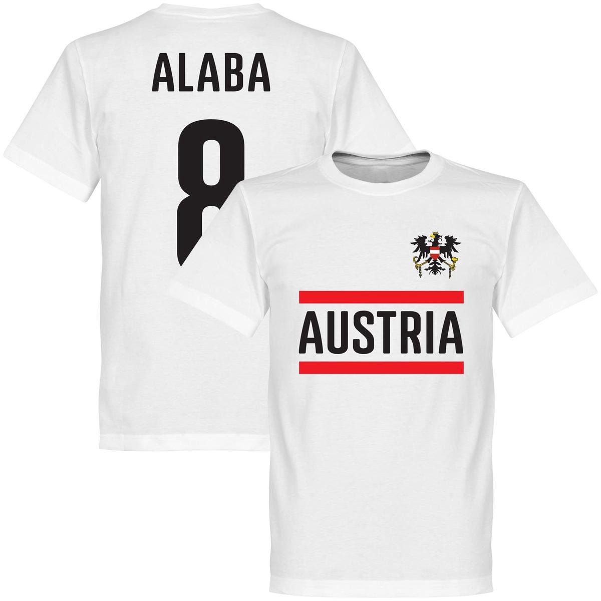 Oostenrijk Alaba 8 Team T-Shirt - S