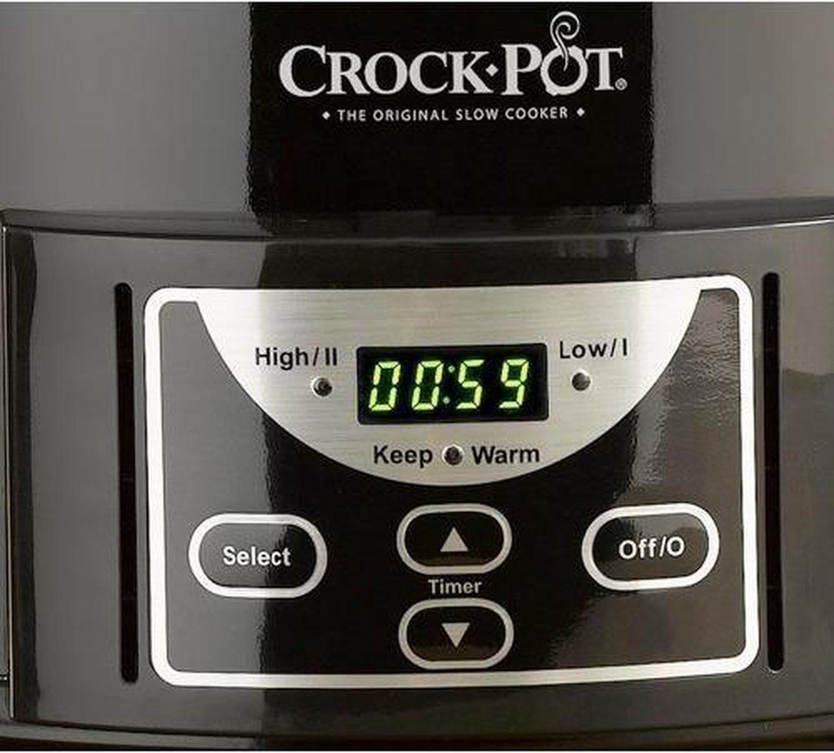 Afbeelding 2 van CrockPot Slow Cooker 4,7L programmeerbaar
