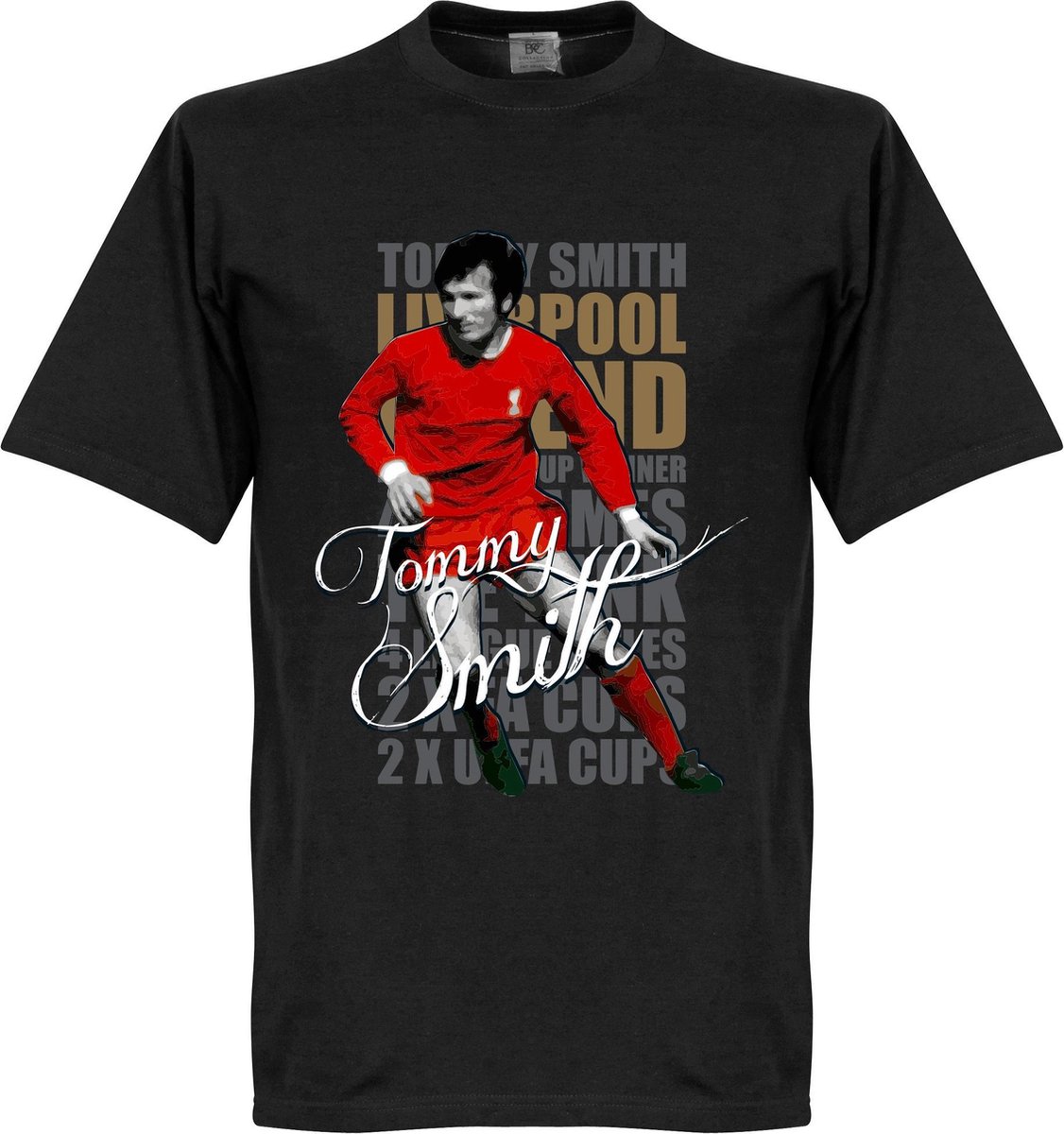 Tommy Smith Legend T-Shirt - Zwart - XS