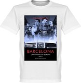 Barcelona Champions League Winners T-Shirt 2015 - M