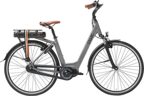 Qwic Premium MN7 HS11 Elektrische fiets - Dames - 59 cm - Space Gray |  bol.com
