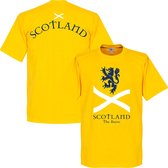 Schotland The Brave T-Shirt - Geel - 3XL