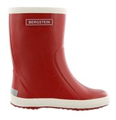 Bergstein Rainboot - Regenlaarzen - Unisex Junior - Red - Maat 33 | bol.com