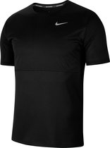 Nike Breathe Run Sportshirt Heren - Maat S