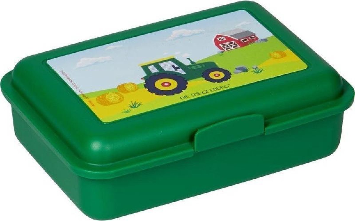 Spiegelburg - Broodtrommeltje / Lunchboxje Tractor (16 x 11 x 5 cm)