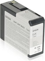 Epson T580 - Inktcartridge / Licht Zwart