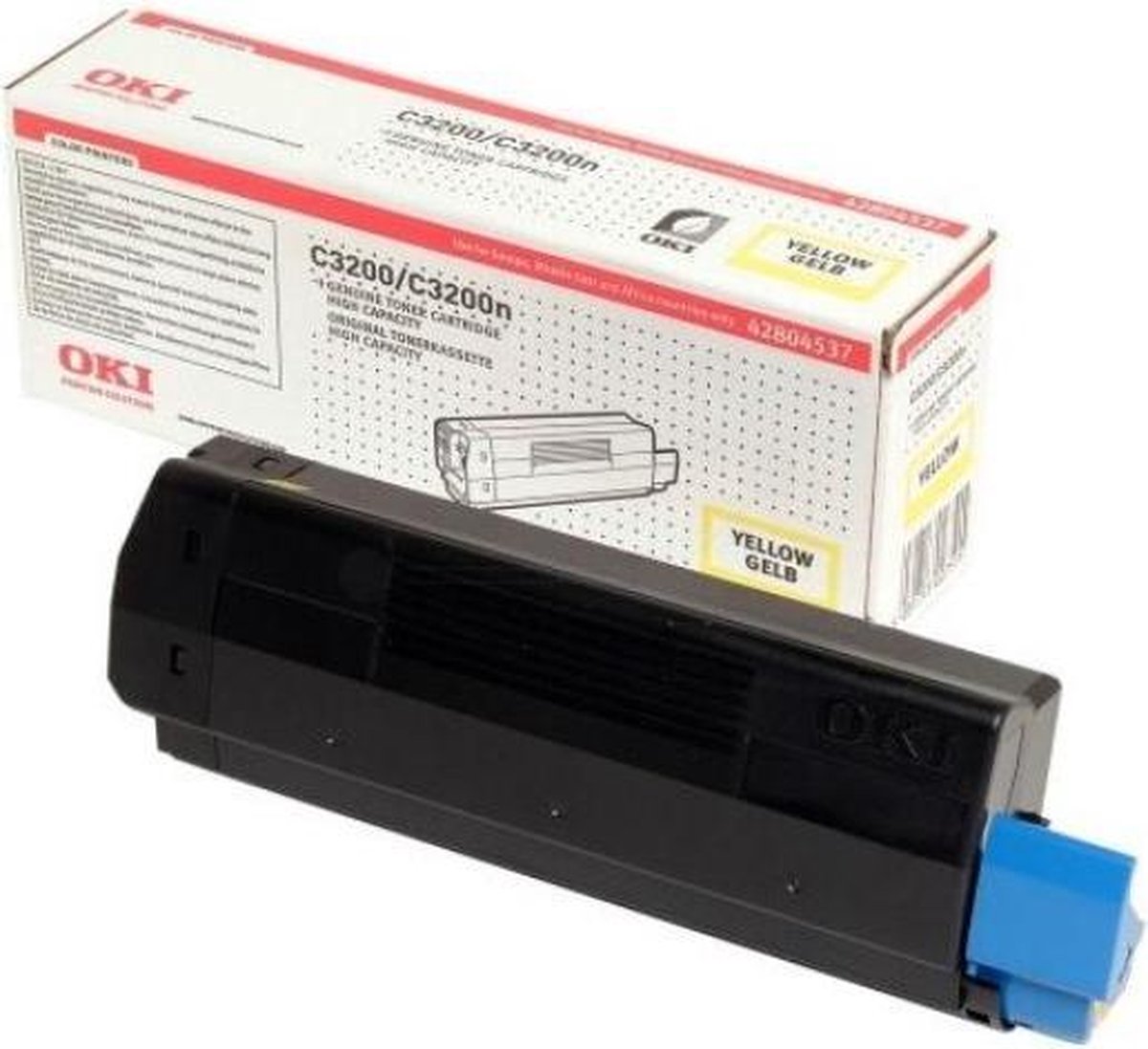 OkiC3200 - Tonercartridge Geel - Hoge capaciteit