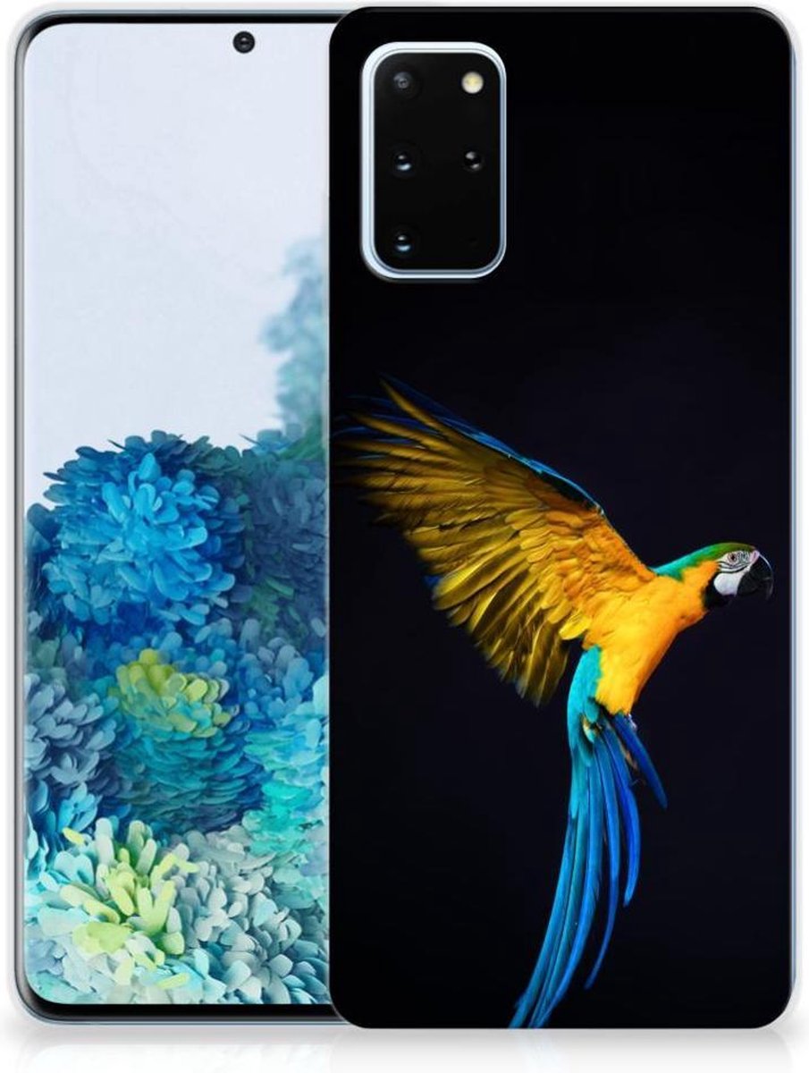 Samsung Galaxy S20 Plus TPU Hoesje Papegaai