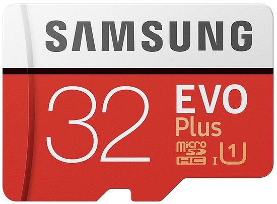 Samsung Evo Plus MicroSDHC 32GB - met adapter