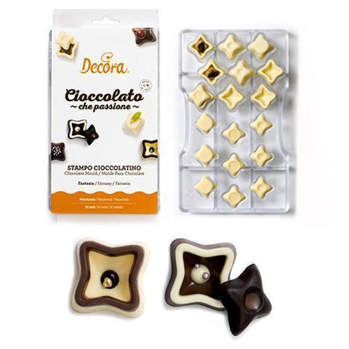 Chocolade mal Fantasy - Decora