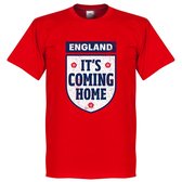 It's Coming Home England T-Shirt - Rood - L