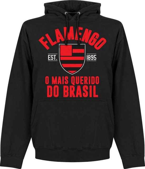 Flamengo Established Hooded Sweater - Zwart - XL